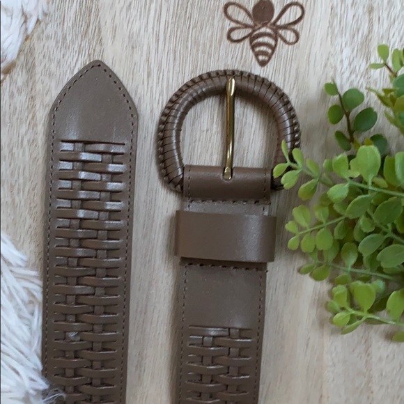 Loft Woven Belt 💗 Dark Taupe - Picture 7 of 11